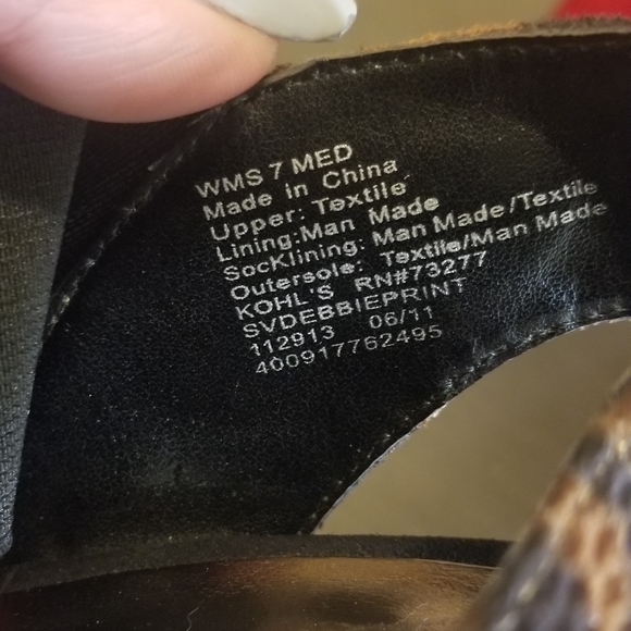 Simply Vera by Vera Wang Leopard print size 7 - Picture 8 of 8